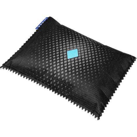 Coussin déshumidificateur pour voiture 1000 g, réutilisable, contre la buée sur les vitres, la formation de moisissures et d'odeurs, avec indicateur de saturation, 17 x 5 x 24 cm (1/5)