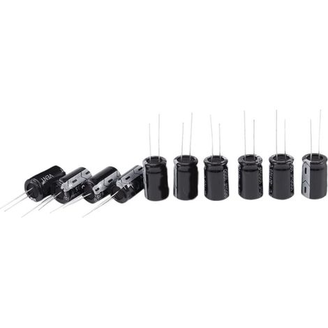 10 pezzi 35V 1000uF 105C condensatore elettrolitico a piombo radiale 13mm x 20mm (1/4)