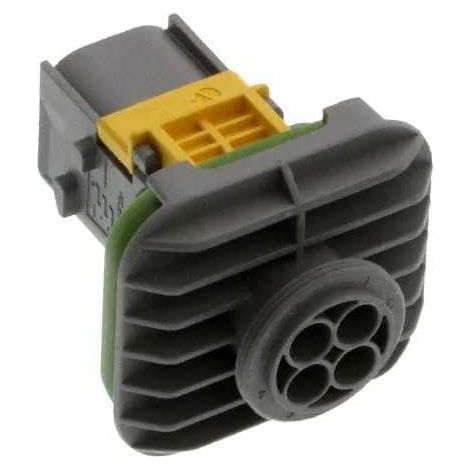 Connettore Heavy Duty Sealed 2.8X0.8 porta maschio 4vie grigio