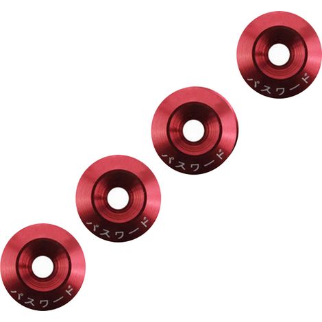 Boucles de kit carrosserie JDM, rondelles de renfort de pare-chocs avant et arrière, vis de contour, pièces de modification automobile, rondelles en alliage d'aluminium (pas d'échantillon disponible, (1/5)