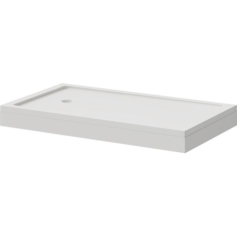 Pearlstone 1700mm x 700mm x 40mm Bath Replacement Shower Tray and Plinth (1/4)