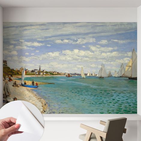 Fotomurale adesivo - parete decorativa - decorazione casa - stile moderno parete - Paesaggio costiero 152x104 cm (1/5)