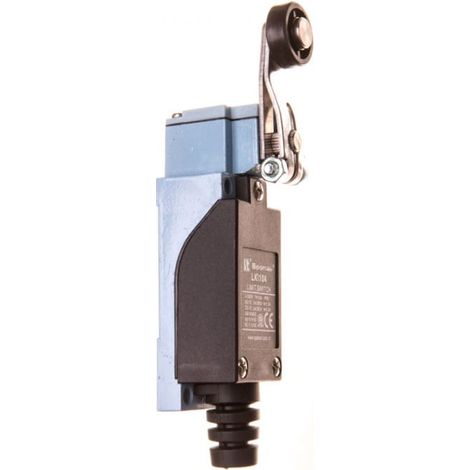 Interruptor de l铆mite 1Z 1R, palanca de metal/pl谩stico con rodillo LK104