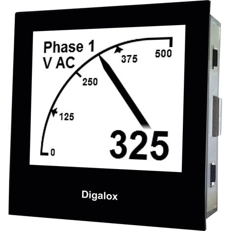 TDE Instruments Digalox DPM72-AVP Digitales Einbaumessgerät (1/5)