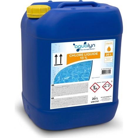 Chlore liquide 13 % 20 L Aqualyn
