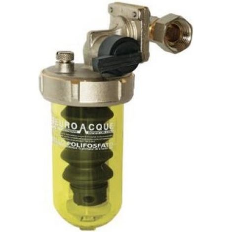 Dosatore proporzionale con by pass e attacchi orientabili ottone cromato 1/2 20 l/min euroacque d/blu/r