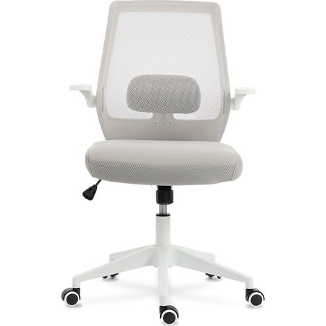 Silla de Oficina Ergonómica Florencia Giratoria Asiento Acolchado Altura Regulable Negro LA SILLA ESPAÑOLA (1/5)