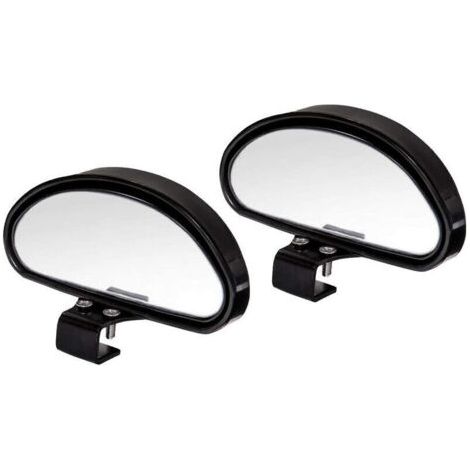 Retroviseur Conduite Accompagnée Retroviseur Angle Mort Miroir D'angle Mort RéTroviseur Conduite Accompagnée pour Tous Les Voitures- Miroir Convexe Angle réglable (2Pcs-A) (1/4)