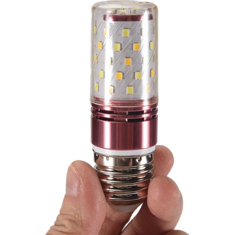 Lampe LED SMD intégrée pour la culture du maïs, culot E27 – 3 températures de couleur – Blanc chaud 12 W (1/5)