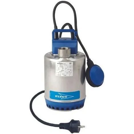 Flygt – Pompe vide cave inox 0,75ch – Débit 10,5 m3/h – Hauteur de refoulement 7 m – Moteur 230V – Protection thermique intégrée