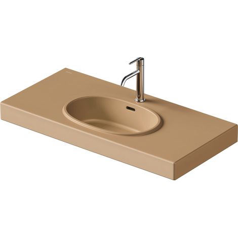 Duravit Balcoon Waschtisch, 1 Hahnloch, mit Überlauf, Breite