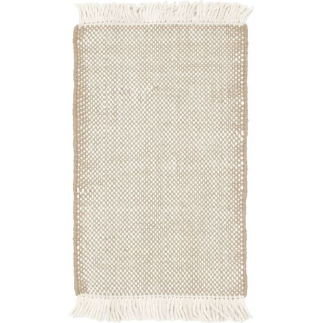 VIVARAISE - Tapis Vivaraise Xenia en laine naturelle - 120 x 170 cm (1/4)