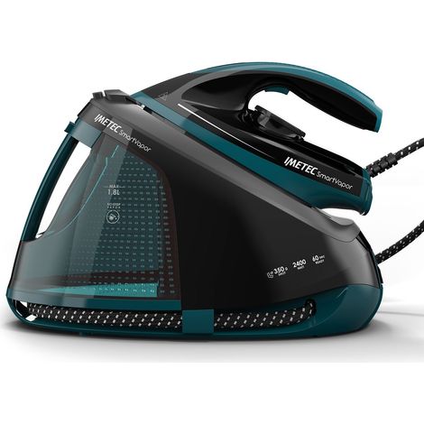 Imetec 9047 smartvapor ferro da stiro con caldaia 2400w 6 bar serbatoio 1.8lt