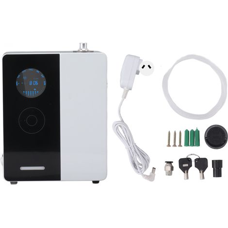 200ML Diffuseur d'huiles essentielles mural électrique WiFi pour maison et bureau, compatible 100‑240V, prise AU, noir (1/5)
