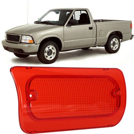 Boîtier de troisième feu stop haute position 16520296 pour Chevrolet S10 1994‑2004 Rouge (1/5)