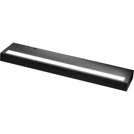 Applique Gap525 Gealuce - Applique Led À Intensité Variable 44W, 4983Lm, 3000K, Lumière Indirecte, Ip20, Aluminium Noir Satiné (1/3)
