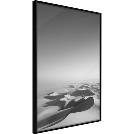 Affiche Murale Encadrée "Ocean of Sand I" 40 x 60 cm Noir