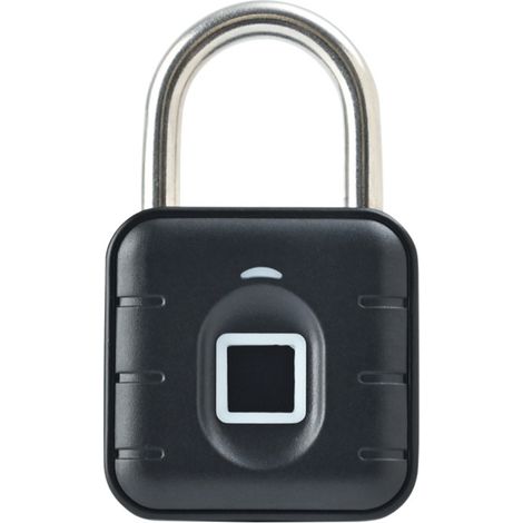Cadenas intelligent robuste et durable pour bagages, coffre, portes. Cadenas avec pile bouton CR2032. (1/5)