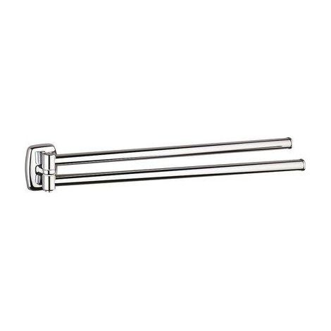 Porte-serviette double, mobile - Inda (1/2)
