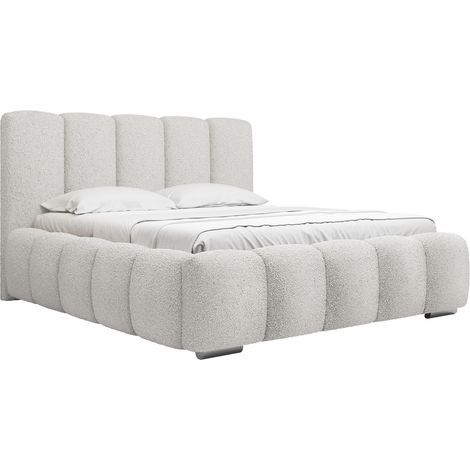 Cama TrendyNest Alceus I, Abriamo 4, Doble, 180x200, Tapiz, Somieres, 200x222x112cm