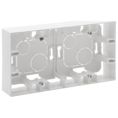 Surface box Niloé Step 2 éléments blanc mat LEGRAND 864182