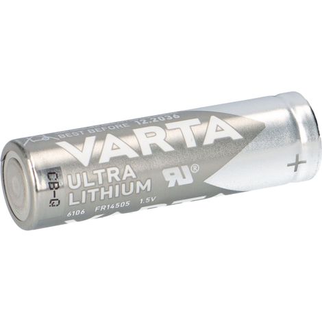 80x Varta Ultra Lithium AA Mignon Batterie 20x 4er Blister 6106 (1/5)