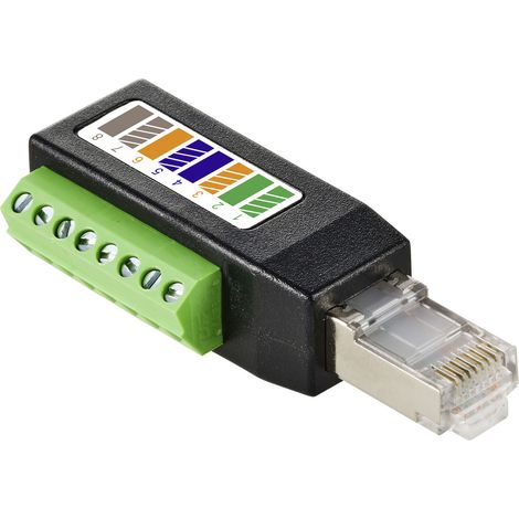 TRU COMPONENTS TC-11503196 TC-RJ45-TB Verbinder RJ-45 1 St. (1/3)