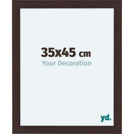 yd. - Cadre photo 35x45 - Chene Fonce - MDF - Como (1/5)