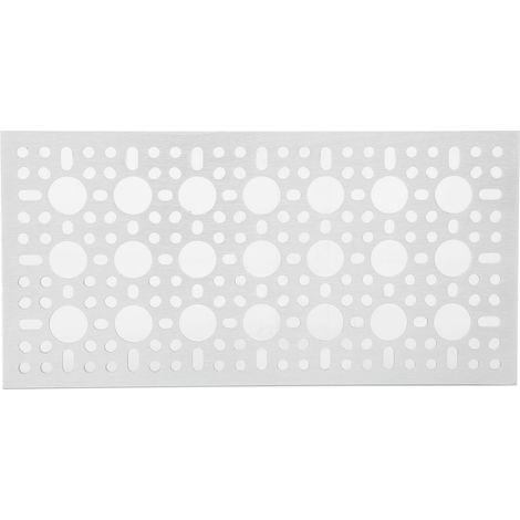 Grille murale en maille panneau d'affichage, plaque à orifices pour composants de contrôle industriel, modèle 3123‑0096‑0192 (1/5)