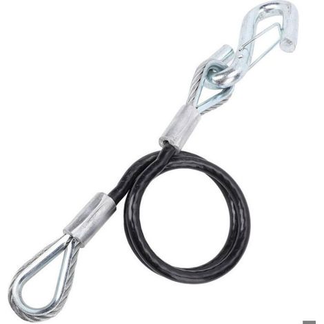 Cable De Remorquage - Charge Maximale 3500 Lb - Crochet En S - Longueur Extension 27,6 Pouces - Pour Remorque Et Rv (1/5)
