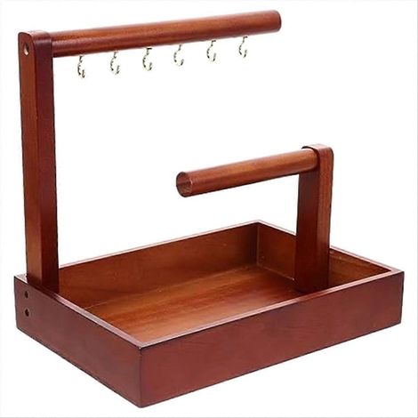 Schmuckständer und Armbandständer, Wand- oder Tischständer, Modell A. (1/5)