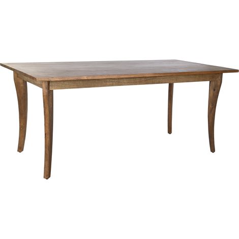 Mango Esstisch 180x90x76 Brown Mango Material Multicolor Color Family Esstische und Details Details (1/5)