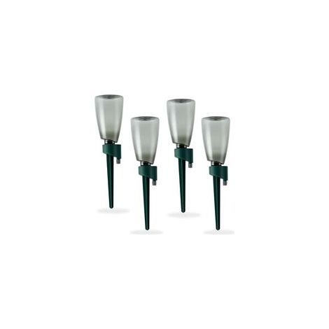 3 kit di irrigazione automatica Deeper Dripper, irrigazione automatica con bottiglia, ideale per le tue piante da interno, sul balcone, in giardino, in ufficio, kit di irrigazione a goccia automatica