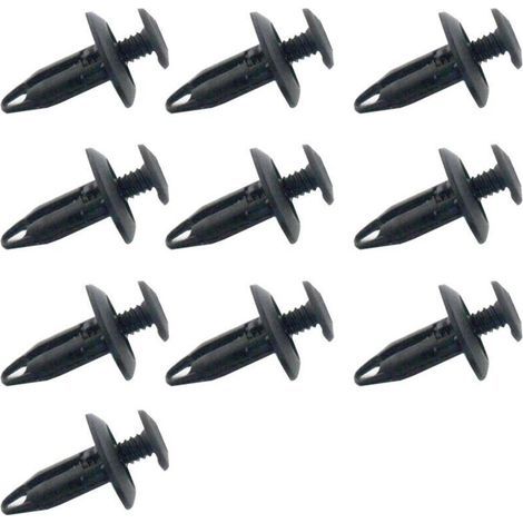 Auto Trim Clips/Plastique à vis 1007932 Volets de Fermeture 10 pièces