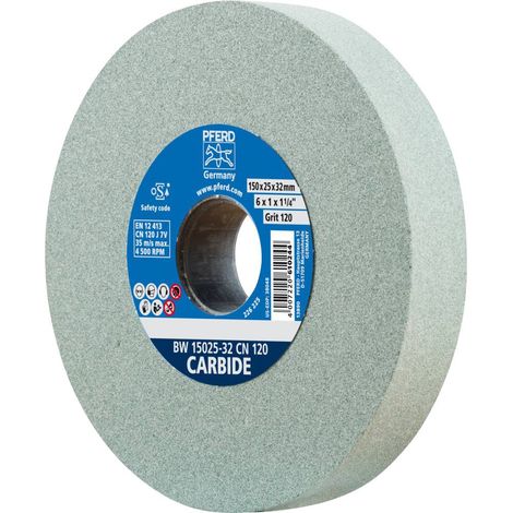 Pferd – Disque à lamelles 150mm – Grain 120 – Pour acier dur et matériaux traités – Ébavurage et affûtage – Max 4500 tr/min (1/4)
