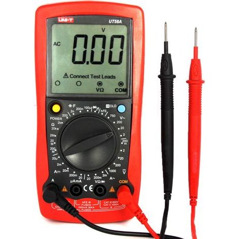 Automatisches Präzisions-Digitalmultimeter, Digitales Multimeter für Hydraulikprojekte, Amperemeter (1/5)
