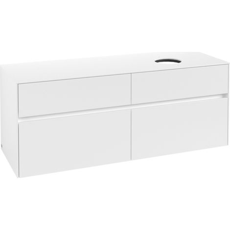 Villeroy & Boch Collaro Waschbeckenunterschrank, 4 Auszüge, (1/2)
