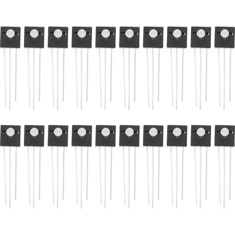 Support de lampe à diode lumineuse LED, structure stable et résistante à l'usure, base émettrice de lumière à cathode commune 3 mm (vert à gauch (1/3)