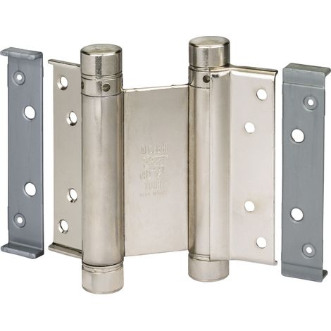 CERNIERA BOMMER NICHELATA H 100 MM- ALDEGHI LUIGI SPA- 1,0 coppie