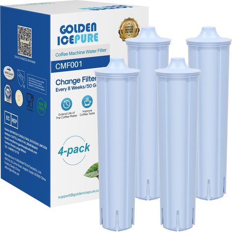 Filtre à Eau pour Machine à Café, Compatible Avec 71312/71311/67007, GIGA, ENA, ENA Micro, IMPRESSA Séries, A1 A5 F5 F7 F8, J90, S9 Classic Incompatible Smart+ 4 pièces (1/5)