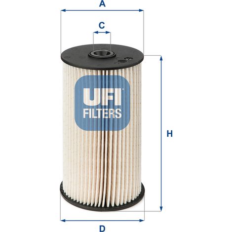 UFI 26.007.00 UFI Kraftstofffilter