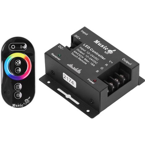 LED-Controller, Musik-Touch-Controller, hochempfindlicher RGB-Streifenlicht-Controller für die Haushaltsbar (1/5)