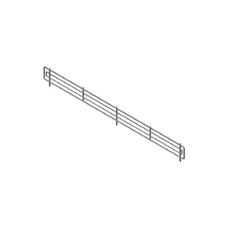 FRONTALINO IN FILO CROMATO  mm.500 l.x80 h.