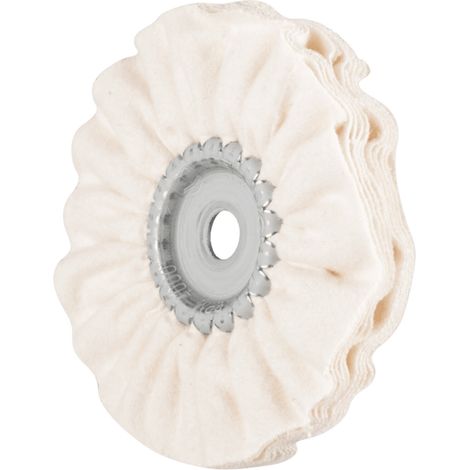 PFERD TOOLS Tuchring TR Flanell Ø 100x10mm Bohrung-Ø 10mm für Spiegelpolitur und Abglänzen mit Polierpaste 5 Stk