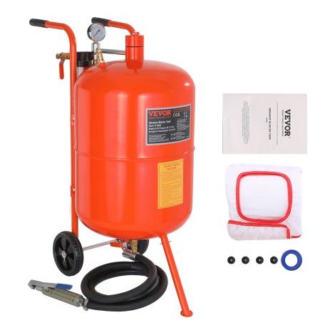 Sableuse Haute Pression 75 7 L Kit de Sablage à Air 60-110 PSI (1/5)