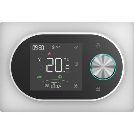 Termostato Smart WiFi Beca BAC-9000ELW Expert4house Edition  Bianco (1/5)