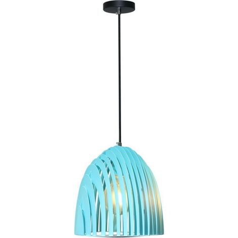 V-TAC LED Prismatic Bell Kronleuchter, Metall, E27-Lampenfassung (max. 60 W), Blau (1/5)