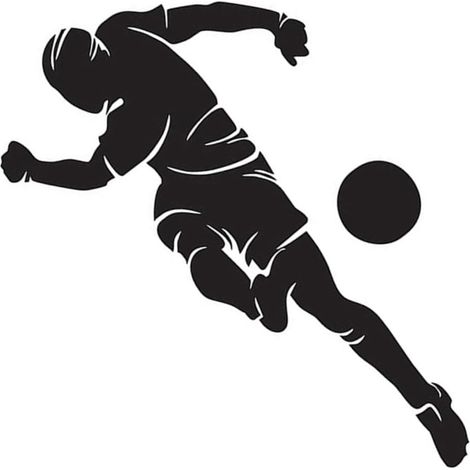 Sticker mural SUPVOX Football adhésif décoratif et résistant (1/5)
