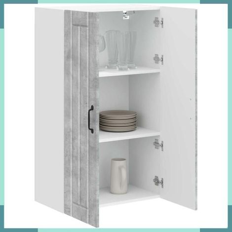 885138 Armoire de cuisine Gris béton 60 x 31 x 100 cm (1/5)