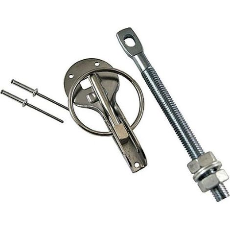 2 Attaches Capot Alu Z490A